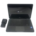 Dell ChromeBook  3100 2-in-1 11.6in. HD Touch Intel(R) Celeron(TM) N4020 Processor 4GB RAM 32GB EMMC Chrome OS or Optional MX-Linux